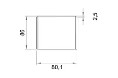 Wavin Ventiza glue socket PVC round 125 mm M/M
