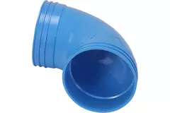 Wavin Ventiza 90 degrees PVC bend round 125 mm M/M