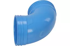 Wavin Ventiza 90 degrees PVC bend round 125 mm M/M