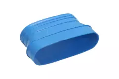 Wavin Ventiza Transition PVC Oval 235x80 mm to 195x80 mm M/S