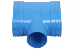 Wavin Ventiza PVC T-piece oval 195x80 mm M/M/M