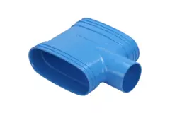 Wavin Ventiza PVC T-piece oval 195x80 mm M/M/M