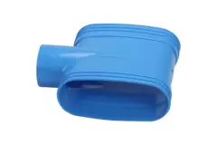 Wavin Ventiza PVC T-piece oval 195x80 mm M/M/M