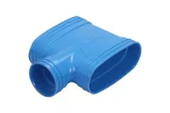 Wavin Ventiza PVC T-Piece Oval 195x80 mm M/M/M