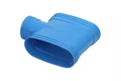 Wavin Ventiza PVC T-Piece Oval 195x80 mm M/M/M