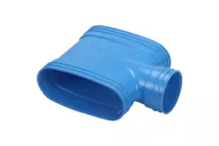 Wavin Ventiza PVC T-Piece Oval 195x80 mm M/M/M