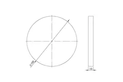 Europlast filter for decentralised MVHR - F100 (3 pieces)