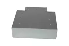 T-piece 90 degrees 170x80 mm - 170x80 mm for ducting