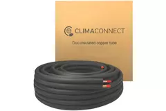 ClimaConnect Duo insulated cooling pipe 1/4-3/8 reel 20 meters