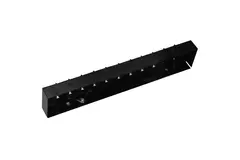 Duct grille spiral damper 225x75mm for tube 160 to 400mm - DGS-D225x75