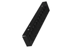 Duct grille spiral damper 225x75mm for tube 160 to 400mm - DGS-D225x75