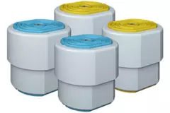 ClimaConnect vibration kit 1.2 blue/yellow, with spring, for units up to 80 KG