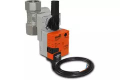 Three-way ball valve DN20 with actuator 230 V - STK 02