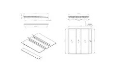 Rain canopy for outdoor installation - RD ROTO K 12600 H T BG2