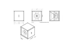 Box fan motor outside air flow - MPC T 560 EC K01