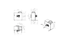 Box fan motor external air flow - MPS 500 EC I K 01