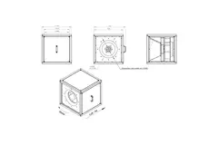 Box fan motor outside air flow - MPC T 500 D4 K01