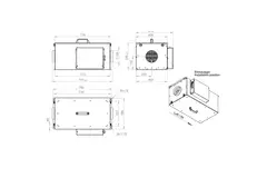 Supply unit with electric heating - FFH 150 EC EOJR 01