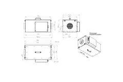 Supply unit with electric heating - FFH 160 EC EOJR 01