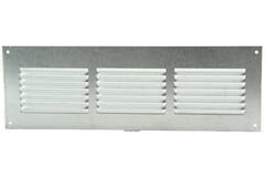 Metal ventilation grille rectangular 300x100 zinc - MR3010ZN