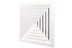 Blade ceiling diffuser with 4-way air distribution - MDCD4-150/295