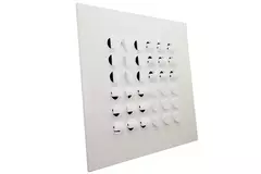 Multinozzle Ceiling Diffuser 596x596mm - MN16 RAL9010
