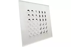 Multinozzle Ceiling Diffuser 596x596mm - MN16 RAL9010