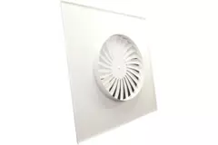 Swirl diffuser fixed vanes 500mm square - SWS500 RAL9010
