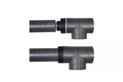 Ubbink Aerfoam 90 degree T-piece 160 mm