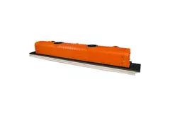 Ergovent plasterable frameless linear grille 1050 mm with connection diameter 90 mm - modular - 1 slot
