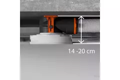 Ergovent AERO PRO Slim Box 2x75 mm