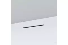 Ergovent drop-in frameless louvre 500 mm with connection diameter 75 mm - standard