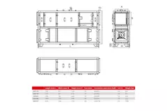 Maxivent Heat Recovery air handling unit with counterflow exchanger 2300 m³/h horizontal left - M4523