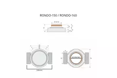 Ergovent frameless ventilation valve round 160 mm