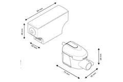 Maxivent condensate pump for M40XX units - CP