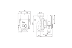 Wilo Yonos PICO circulation pump 25/1-4 130 mm