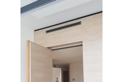 Line diffuser aluminum with 1 adjustable pattern sheet - 1250 mm - RAL 9016