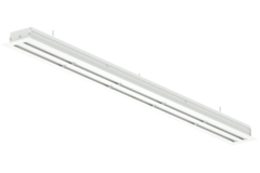 Line diffuser aluminum with 1 adjustable pattern sheet - 1000 mm - RAL 9016