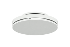 Ceiling diffuser steel with round discharge - 125 mm - RAL 9016