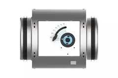 Round CAV Constant volume controller double walled diameter 100 mm