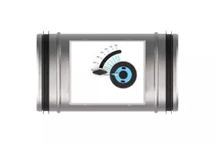 Round CAV Constant volume controller single wall diameter 100 mm