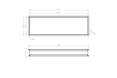 Flexible connector 800 x 250 - VS 8525