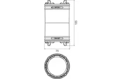 Ubbink Air Excellent 23C connector