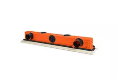 Ergovent plasterable frameless louvre 1050 mm with connection diameter 75 mm - modular - 2 slots
