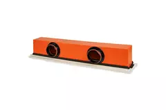 Ergovent plasterable frameless louvre 1050 mm with connection diameter 125 mm - air conditioning - 2 slots