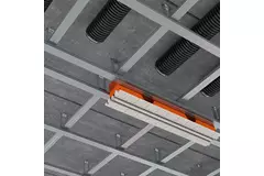 Ergovent plasterable frameless louvre 1050 mm with connection diameter 125 mm - air conditioning - 2 slots