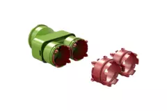 Ubbink Air Excellent 55SC-23C connector for DBOX air distribution box 200/800