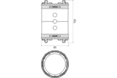 Ubbink Air Excellent 34C connector