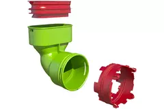 Ubbink Air Excellent 34C - 35SC reducer