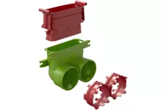 Ubbink Air Excellent 2x 34C - 45SC bend 90° reducer